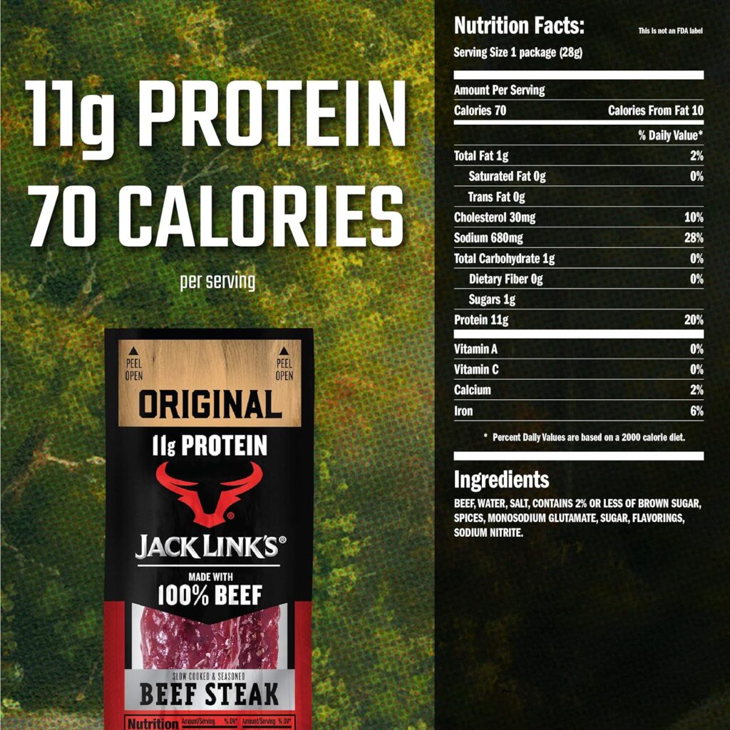 Jack Links Premium Cuts Beef Steak Review My Keto Hq Your Ultimate