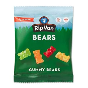 Keto Gummy Bears - Low Sugar Mixed Fruit Keto Gummies (1g) - Healthy Keto Gummies - 16 Individual Packs of Gummy Bear