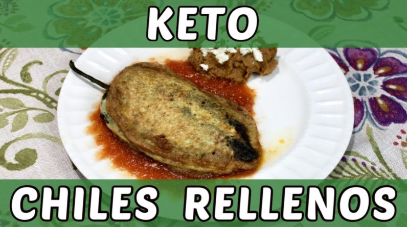 KETO CHILES RELLENOS | Stuffed Peppers Recipe | Cook With Me Healthy Low Carb Mexican Food Recipes