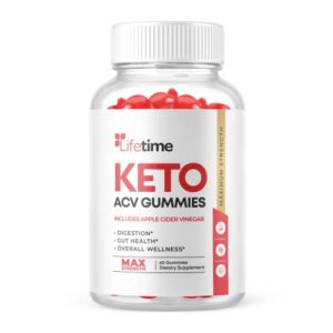Lifetime Keto Gummies - Vegan, Non GMO - Lifetime ACV Keto Gummies with Apple Cider Vinegar, Lifetime Keto Gummies with ACV for Ketosis, Advanced Formula Ketogenic (1 Pack)