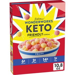 Wonderworks Keto Friendly Fruity Breakfast Cereal 10.8 oz