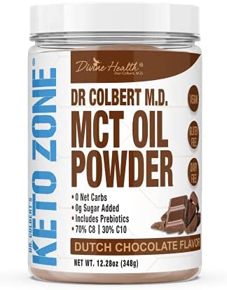 keto zone dr. colbert m.d. mct oil powder