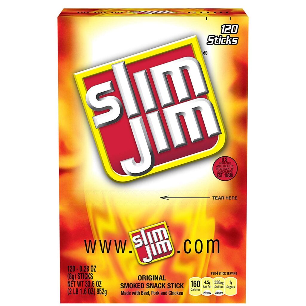 Brand of Slim Jim Original (120 ct.) - Pack of 1 - Bulk Disc, Limited Edition