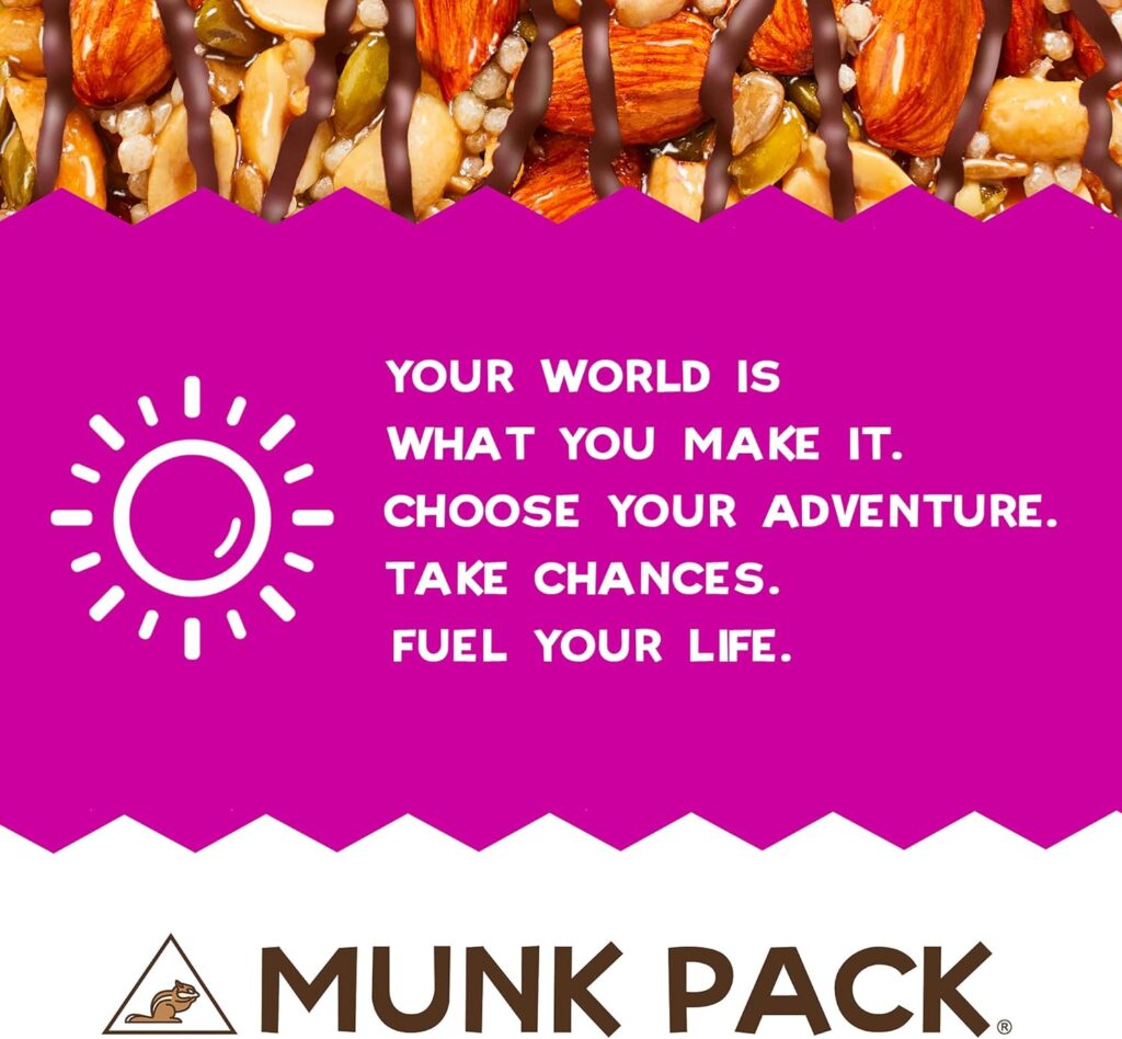 Munk Pack Keto Nut  Seed Bar, Sea Salt Dark Chocolate, 4 Count 1.23 oz