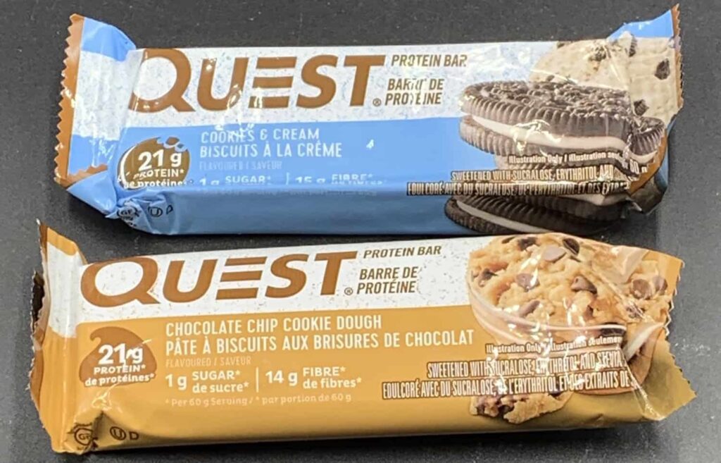 Quest Nutrition Protein Bars, Assorted 10 Flavor Variety Pack - High Protein, Low Carb, Gluten Free, Keto Friendly - 2.12 Oz Bars - 10 Count