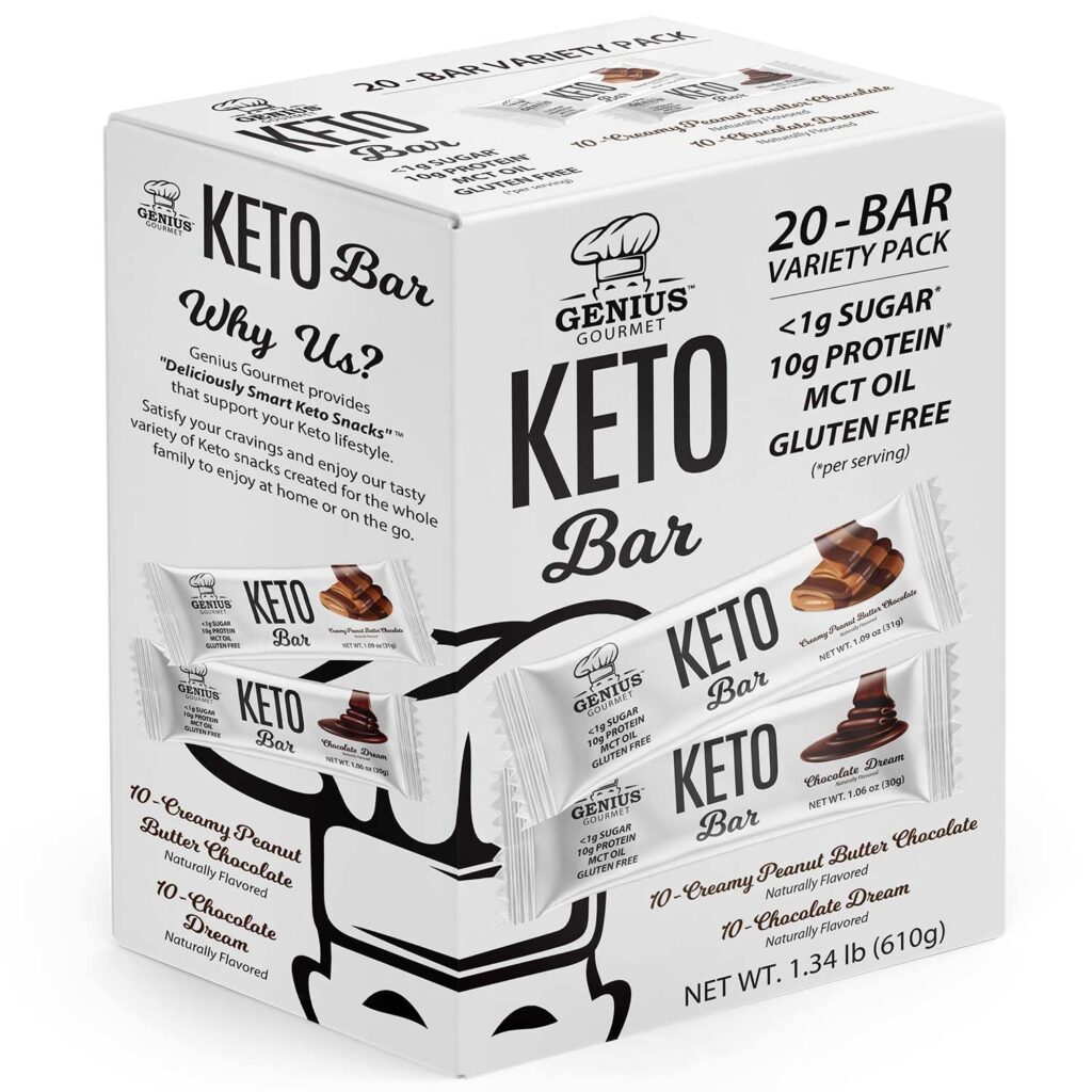 Genius Gourmet Gluten Free Keto Protein Bar Review My Keto Hq Your